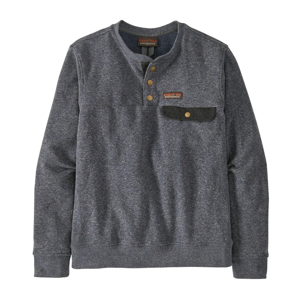 Patagonia‎ Women's Hemp Work Pullover Sweatshirt, Smolder Blue Sz XS